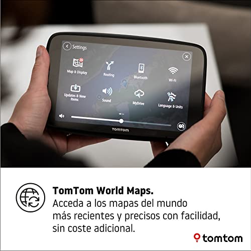 TomTom GPS Navegador para caravanas y Autocaravanas y PDI Go Camper MAX con Pantalla HD de 7"