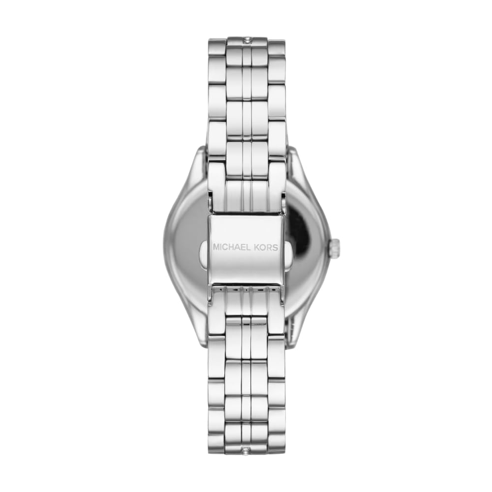 Michael Kors - Reloj para Dama de Acero Inoxidable Plateado Lauryn MK3900