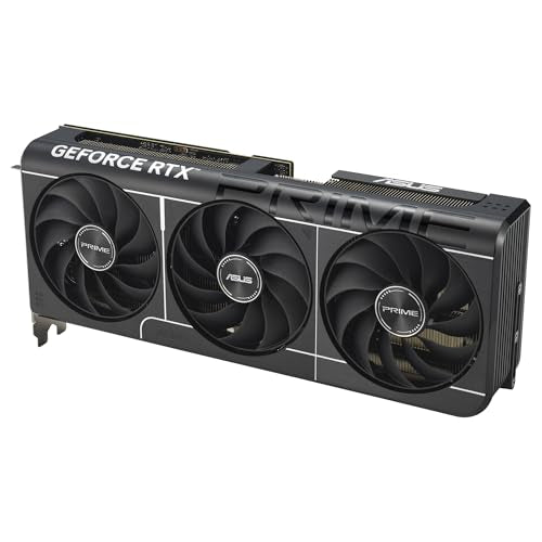 ASUS Prime GeForce RTX 5070 OC Edition 12GB GDDR7 - Tarjeta gráfica SFF-Ready (PCIe 5.0, 12GB GDDR7, HDMI/DP 2.1, 2.5 Ranuras, Ventiladores Axial-Tech, Dual BIOS)