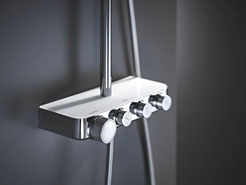 Grohe Euphoria Smartcontrol 310 Duo - Conjunto de ducha con termostato Incorporado, Moon White (26507LS0)