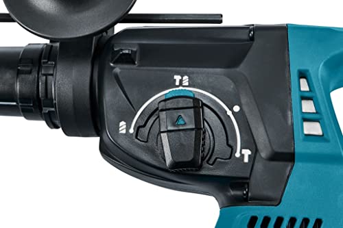 Makita MAKPAC - Martillo combinado con batería para SDS-Plus (18 V, 5,0 Ah, 2 baterías y cargador)