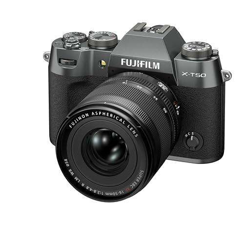 FUJIFILM X-T50 Charcoal / 16-50mm Kit
