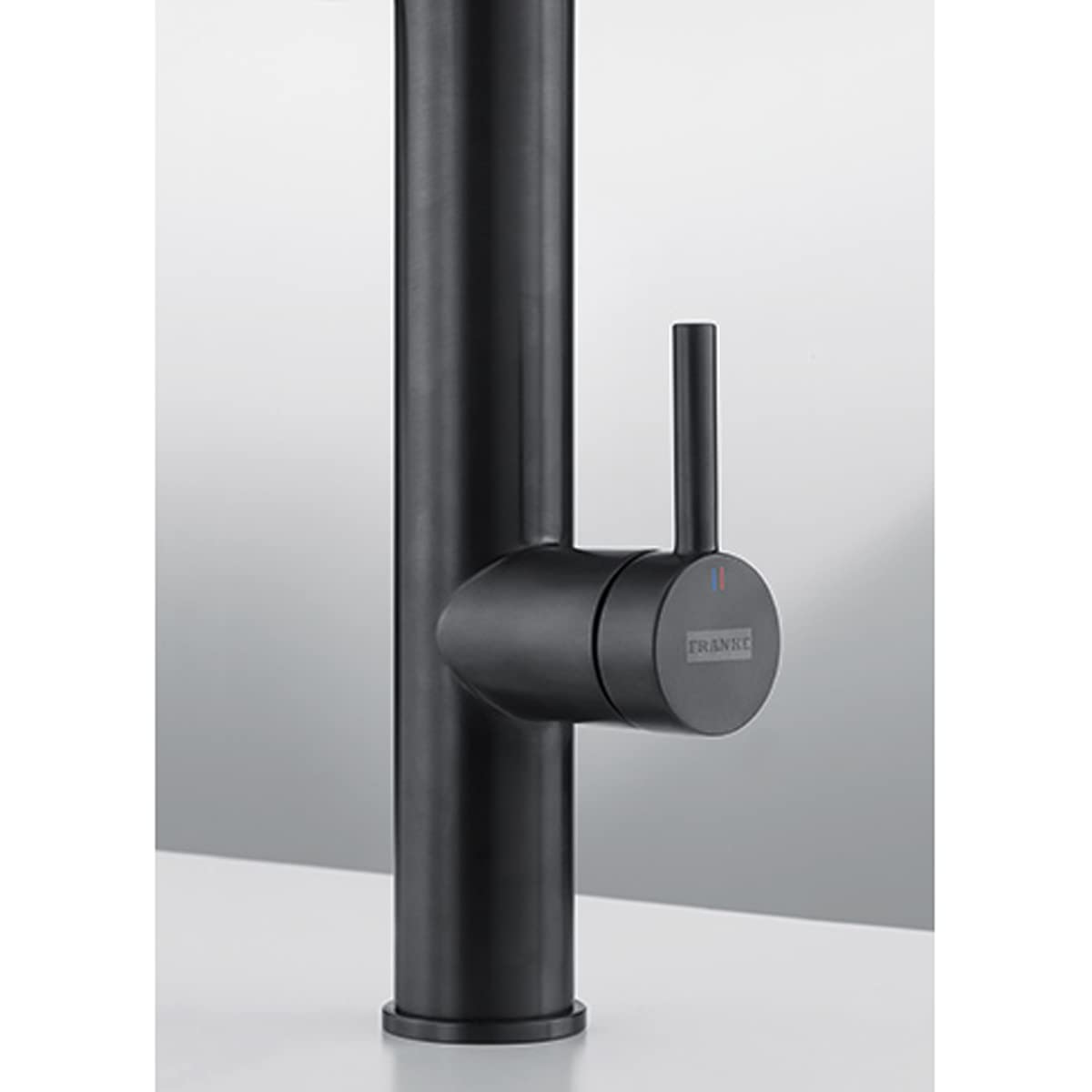 FRANKE 112.0489.809 Grifo del Fregadero de la Cocina, Black Steel/Optical Steel