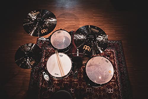 Meinl Cymbals Classics Custom Dark Cymbal Set - Juego de Platillos de Batería con Plato Hihat de 14 pulgadas, 16 Crash y 20 Ride - Bronce B12, Acabado Oscuro (CC141620)