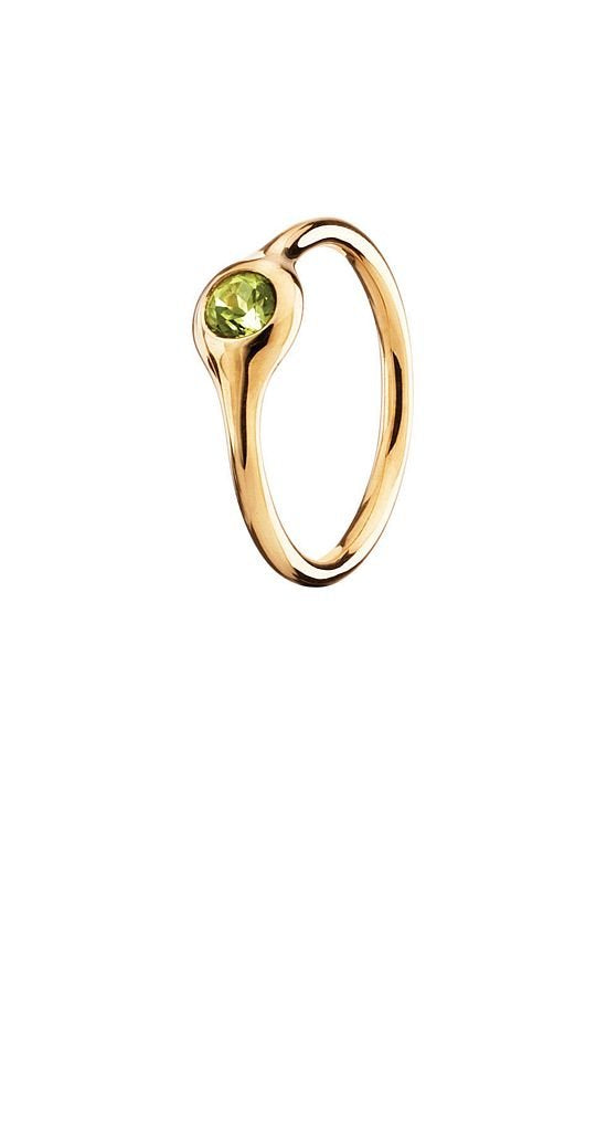 Pandora 970103PEA-60 - Anillo de oro amarillo de 18 quilates, talla 20 (19,1 mm)