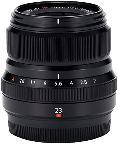 Fujifilm Fujinon - Lente para objetivo, XF 23 mm F2 R WR, negro