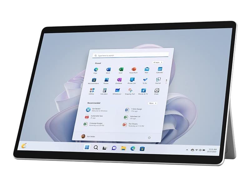 Microsoft Notebook 2 en 1 Surface Pro 9 8 GB LPDDR5x Plateado 512 GB SSD i5-1245U 13"