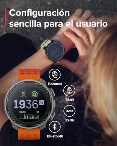 SUUNTO Vertical Reloj Deportivo - Smartwatch GPS, GPS de Doble Frecuencia, Mapas sin Conexión Gratuitos, Autonomía de hasta 50 Días, Carcasa Resistente Militarmente, Resistente al Agua hasta 100m