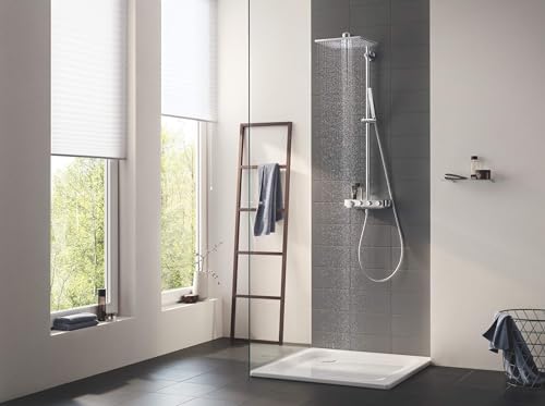 Grohe Euphoria SmartControl System 310 Cube Duo - Sistema de ducha con termostato incorporado, acabado cromado (Ref. 26508000)