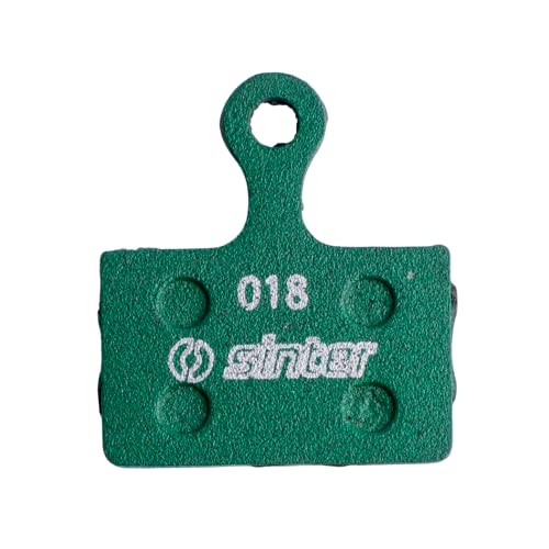 Sinter Pastillas de Freno de Disco - 018 Shimano K Green S2032 - Caja de 25 Pares Paquete de Taller 2022: Verde Talla única