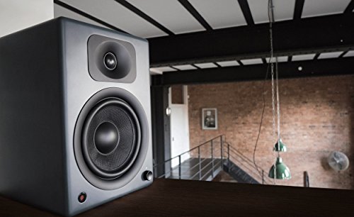Wavemaster Two Pro - Altavoces de estantería (110 W) con Bluetooth, Color Gris Antracita