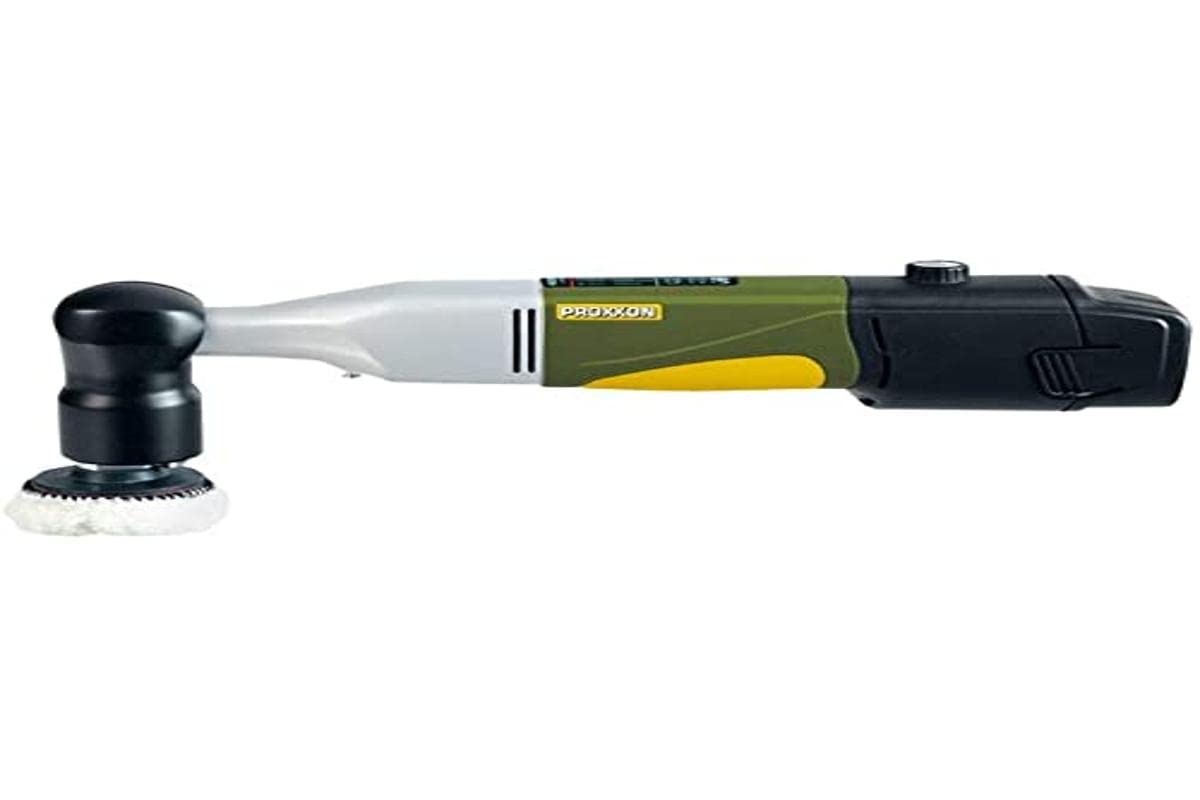 Proxxon Pulidora excéntrica con batería EP/A (sin batería, velocidad de rotación 1100-2600/min, voltaje 10,8 V, pulidora compacta, con maletín y accesorios) 29837