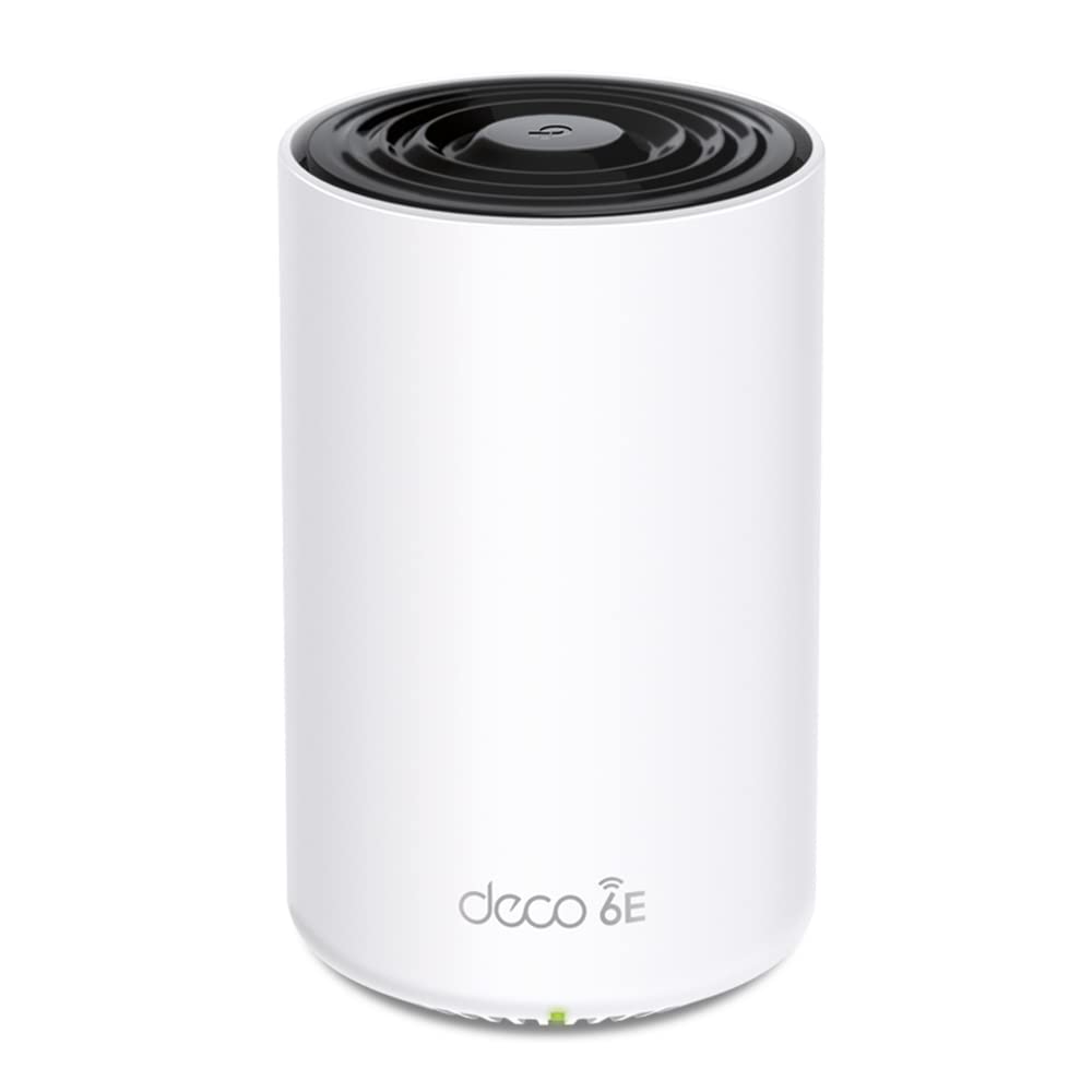 TP-Link Deco XE75 Pro Router Mesh WiFi 6E, AXE5400Mbps Tri-Band, Nueva Banda de 6 GHz, Puerto Ethernet de 2,5 Gbps, AI Mesh, Repetidor WiFi, Punto de Acceso, Alexa