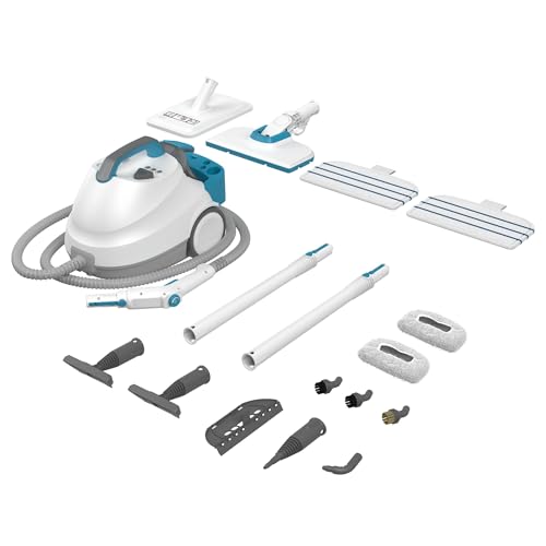 BLACK+DECKER Mopa a Vapor Presurizada Multifunción, 2300W, Incluye 14 accesorios, BHSMP2314-QS