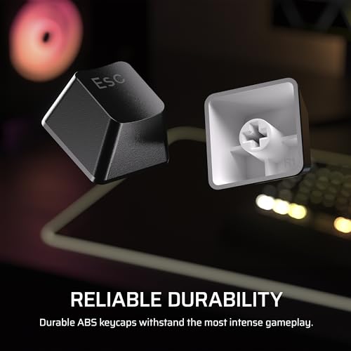 Corsair K70 Core TKL Wireless RGB Tenkeyless Teclado mecánico para Juegos – Interruptores lineales MLX Rojo v2 pre-lubricados – Amortiguación de Ruido – Teclas de Doble Disparo ABS – QWERTY NA