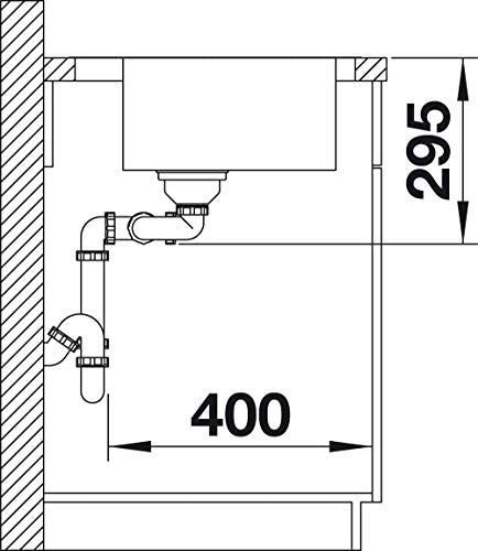 Blanco 521665 Fregadero de Cocina de Acero Inoxidable