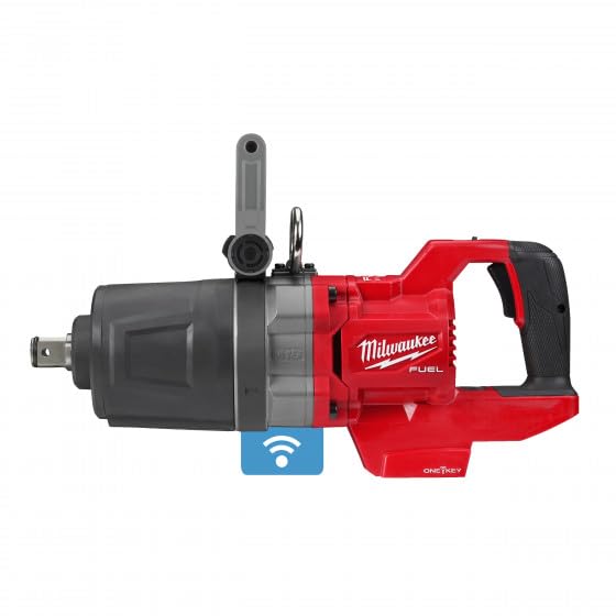 Llave de impacto M18 FUEL™ ONE-KEY™, 1" con anillo y empuñadura en D, eje extendido corto - M18ONEFHIWF1DS-0C