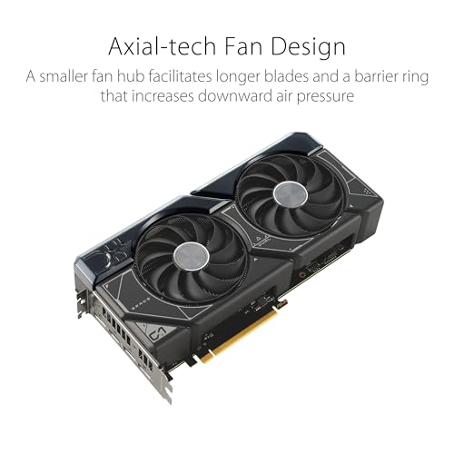 ASUS DUAL-RTX4070TIS-O16G 90YV0KF3-M0NA00, Tarjeta gráfica, Color Negro