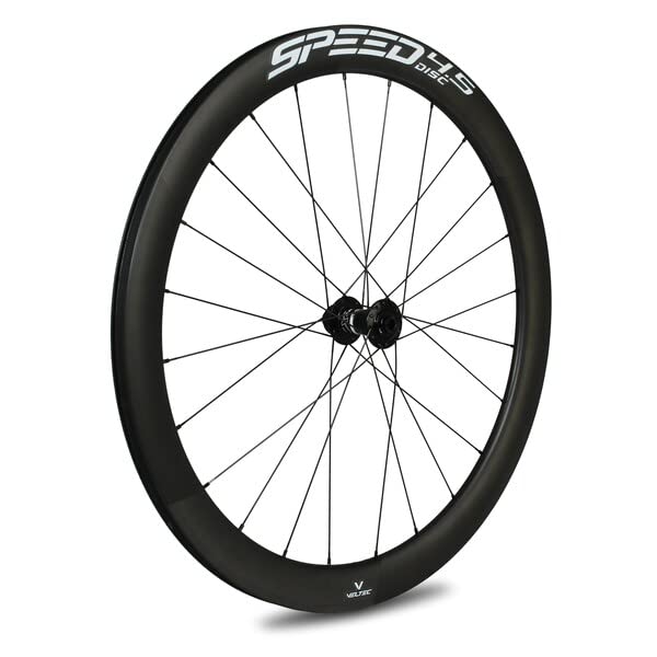 veltec Juego de Ruedas Speed 4.5 21 mm SR Disc Shimano, Adultos Unisex, Negro/Blanco, 622-21