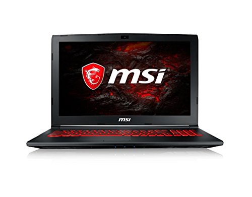 MSI GL62MVR 7RFX-1272XES - Ordenador portátil de 15.6" (Kabylake i7-7700HQ, RAM de 16 GB DDR4, HDD de 1 TB y 256 GB SSD, Nvidia GeForce GTX 1060 de 6 GB GDDR5, sin sistema operativo) negro