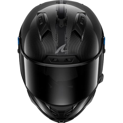 SHARK, Casco Moto Integral AERON GP FIM FULL CARBON Black Carbon DKD, M