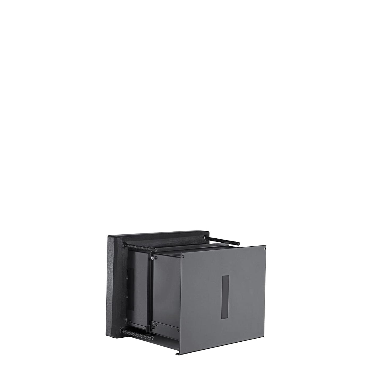 BURG-WÄCHTER Caja fuerte empotrable con combinación numérica y huella, Karat, Resistencia 0, Fondo variable con estante, 15,6-26,0 l, 18 kg, WT 614 E FP, Hierro antiguo
