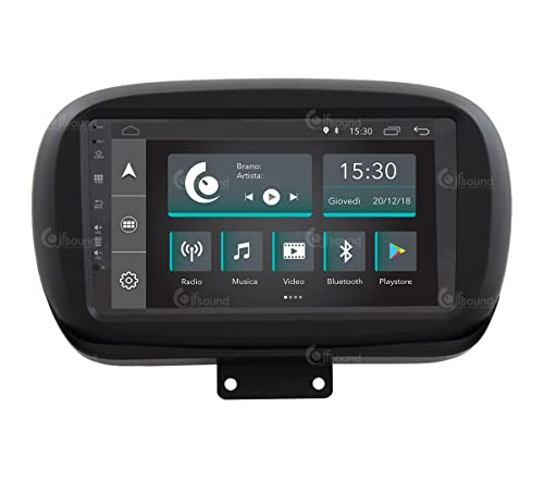 Radio de Coche para Fiat 500X Android GPS Bluetooth WiFi USB Dab+ Touchscreen 9" 4core Carplay AndroidAuto