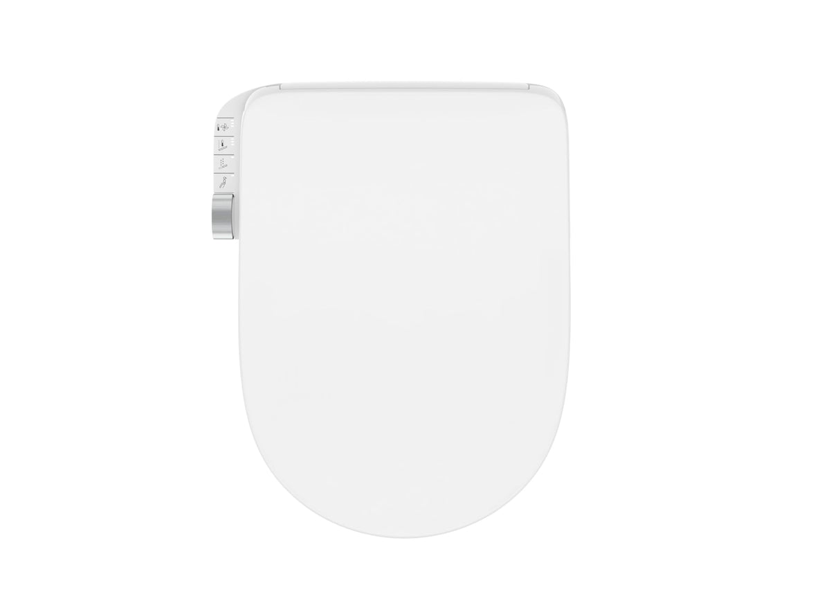 Roca A804054001 - Asiento Multiclean® M4 ROUND con funciones de lavado y secado, color Blanco