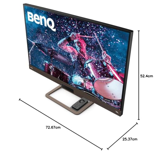 BenQ EW3280U Monitor 4K | 32 pulgadas IPS HDR USB-C 60W | Compatible para MacBook Pro M1