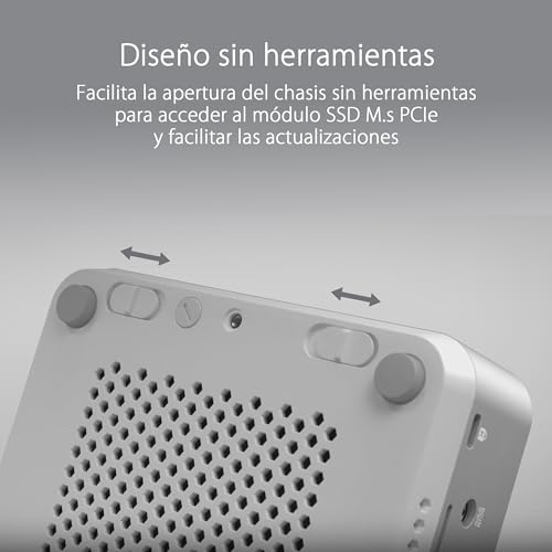 ASUS NUC 14 Pro+ - Ordenador de sobremesa (Intel Core Ultra 9 185H, Intel ARC Graphics, 32GB RAM DDR5, 1TB SSD, Windows 11 Home, no Incluye Cable de alimentación)