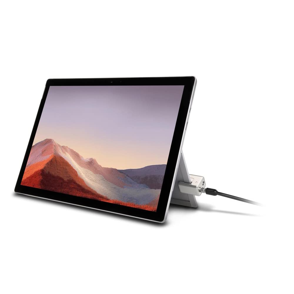 Kensington Candado de Cable con Llave para Ordenadores Portátiles Surface Pro y Surface Go con Cable de Acero al Carbono de 1,8 m (K68134WW)