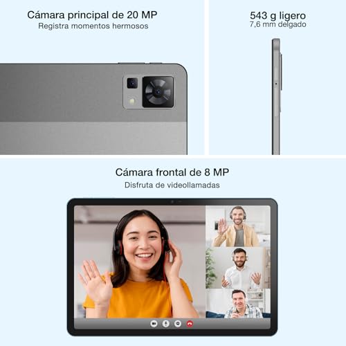 Doogee T30 Pro 15GB(8GB+7GB)/256GB Gris - Tablet Marca