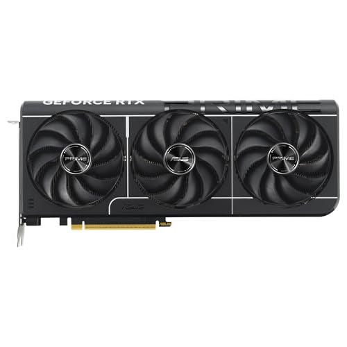 ASUS Prime GeForce RTX 5070 Ti 16GB GDDR7 OC Edition Tarjeta gráfica Compatible con SFF (PCIe 5.0, 16GB GDDR7, HDMI/DP 2.1, 2.5 Ranuras, Ventiladores Axial-Tech, BIOS Dual)