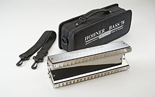 HOHNER Armónica, orquesta, bajo 78, E - c2