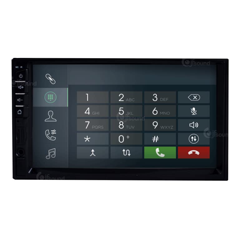 Radio de Coche 2din universales Android GPS Bluetooth WiFi USB Dab+ Touchscreen 7" 8core Carplay AndroidAuto