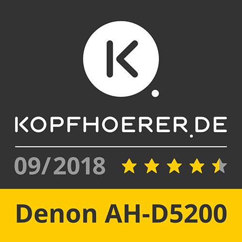 Denon AH-D5200 Marrón, Plata Supraaural Diadema Auricular - Auriculares (Supraaural, Diadema, Alámbrico, 5-40000 Hz, 3 m, Marrón, Plata)