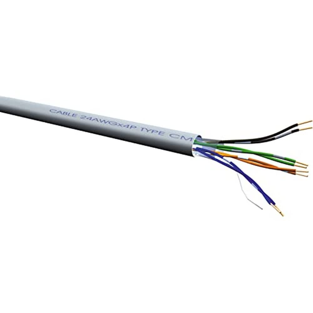 Roline 21.15.1685 300m Cat6a U/UTP (UTP) Gris - Cable de Red (300 m, Cat6a, U/UTP (UTP), Gris)