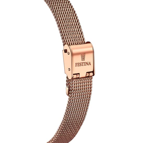 Reloj FESTINA para Mujer F20496/1 Mademoiselle Caja de Acero Inoxidable 316l Rosa Correa de Acero Inoxidable 316l Rosa