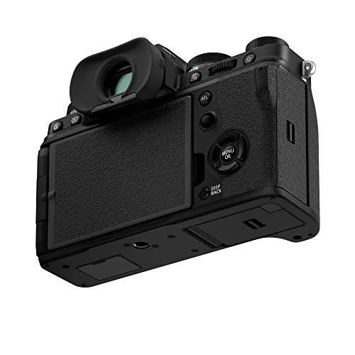 Fujifilm X-T4 - Cámara digital sin espejo de objetivo intercambiable, Color Negro