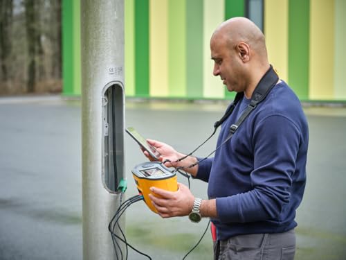 Comprobador de instalación multifunción Fluke 1674 FC SCH/1630/FTT suministrado con medidor de bucle de tierra y software Fluke TruTest