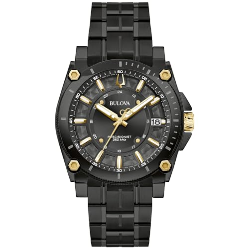 Bulova Reloj Analógico para para Hombre de Cuarzo con Correa en Acero Inoxidable 98B408