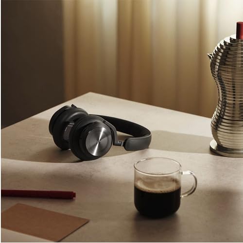 Bang & Olufsen Beoplay HX Auriculares Premium Inalámbricos Bluetooth de Diadema con Cancelación de Ruido, 6 Micrófonos, Hasta 40 horas de Autonomía, Cascos y Estuche Black Anthracite