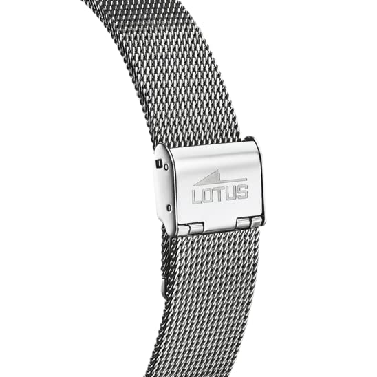 LOTUS Reloj Mujer 18728/4 Minimalist Caja de Acero Inoxidable 316l Plateado Correa de Acero Inoxidable 316l Plateado