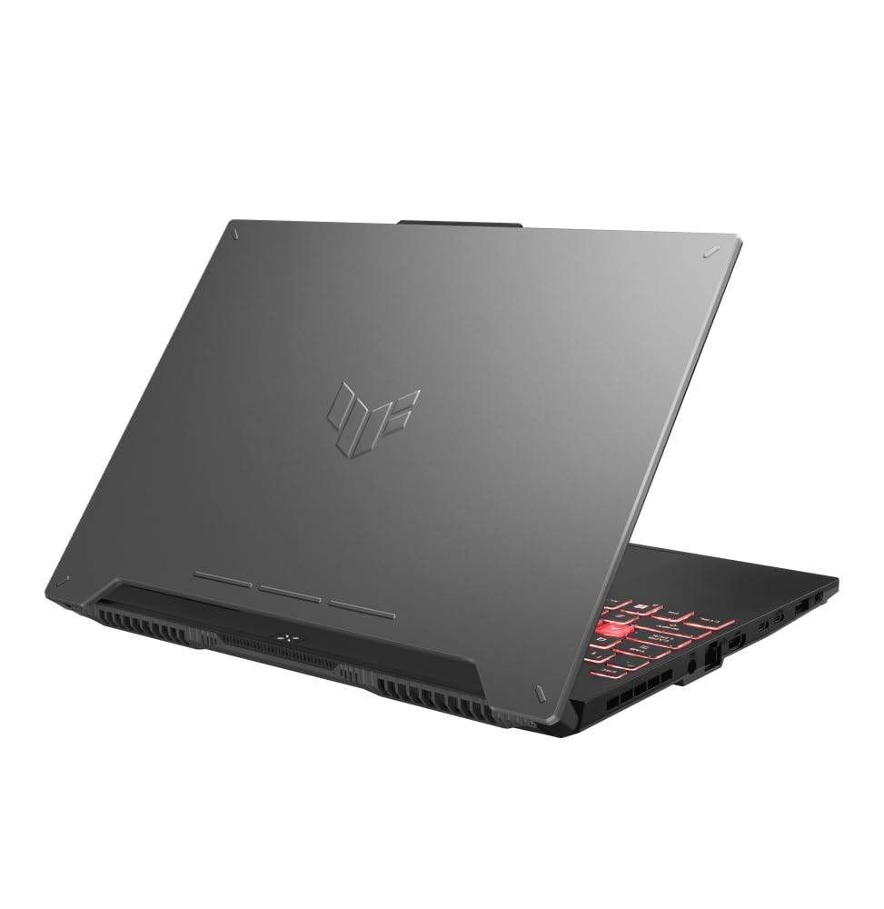 ASUS TUF Gaming A15 FA507XI-LP024 - Ordenador Portátil Gaming de 15.6" Full HD 144Hz (AMD Ryzen 9 7940HS, 32GB RAM, 512GB SSD, RTX 4070 8GB, Sin Sistema Operativo) Gris Meca - Teclado QWERTY español