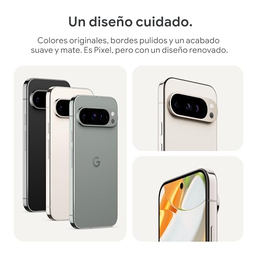 Google Pixel 9 Pro XL - Smartphone Android Desbloqueado con Gemini, Sistema de cámara Trasera Triple, batería con una autonomía de 24 Horas y Pantalla Super Actua de 6,8" - Rosa Cuarzo, 256GB