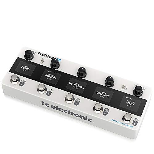 Pedalera TC Electronic PLETHORA X5 TonePrint Cargada con todos tus FX favoritos y 5 pedales MASH