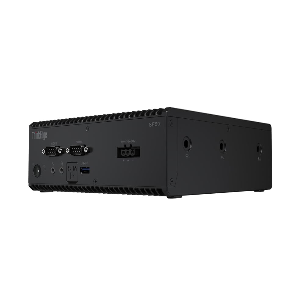 Lenovo ThinkEdge SE50 11RJ - USFF - Core i5 8365UE / 1.6 GHz - RAM 8 GB - SSD 128 GB - NVMe - UHD Graphics 620 - GigE - WiFi: 802.11a/b/g/n/AC, Bluetooth 5.1 - Monitor: Ninguno