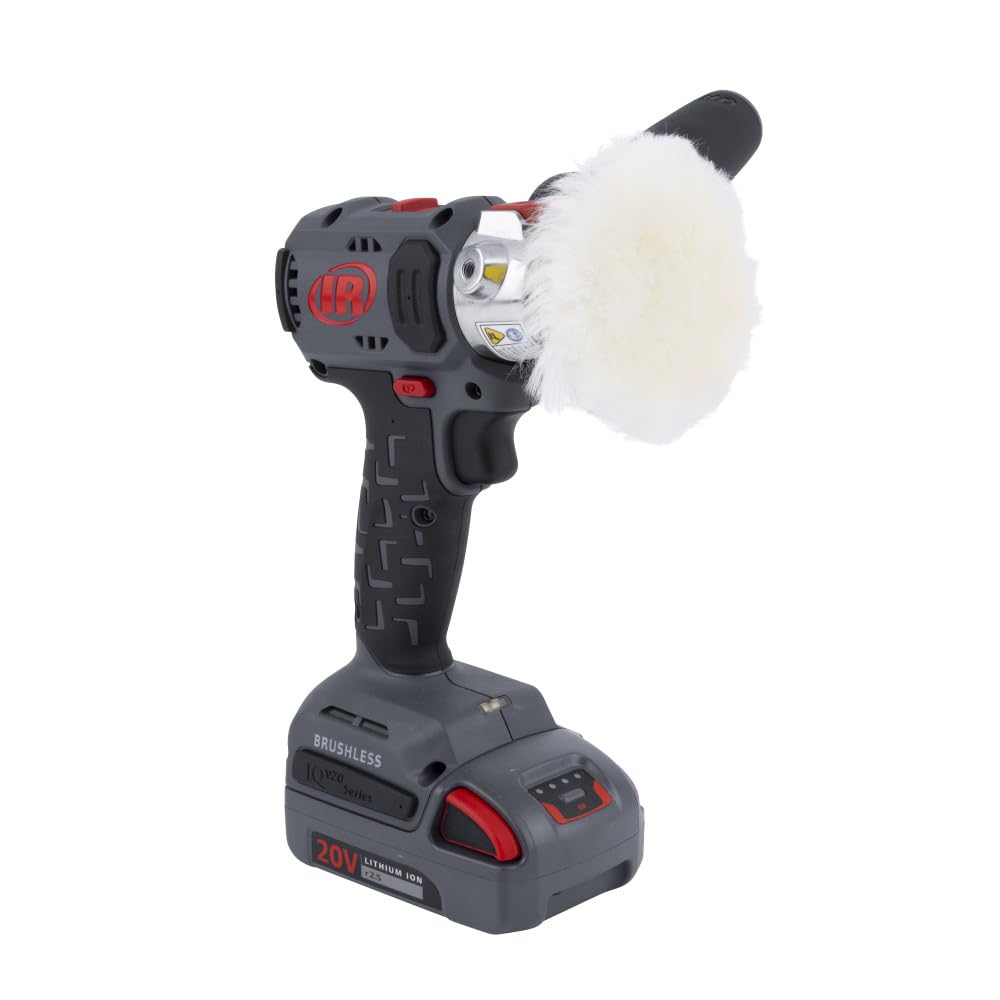 Ingersoll Rand G1621-K22-EU Pulidora/Lijadora Inalámbrica IQV20 20V Alta Potencia Motor sin Escobillas Duración Extendida