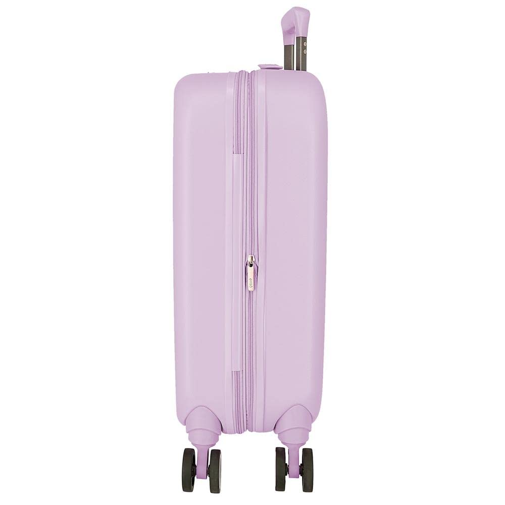 Enso Love Ice Cream Maleta de Cabina Morado 40x55x20 cms Rígida ABS Cierre TSA Integrado 37L 2,74 kgs 4 Ruedas Dobles Equipaje Mano