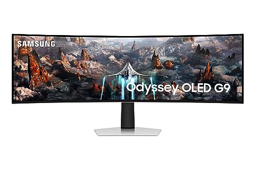 Samsung LS49CG934SUXEN - Monitor Gaming Odyssey OLED G93SC Curvo 49" Dual QHD, DisplayHDR True Black 400, tasa de Respuesta 0,03ms, tasa refresco 240Hz, AMD FreeSync Premium Pro